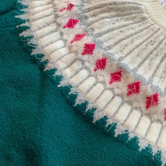 Style and Co Beaded Fair Isle Sweater, Women Women's Clothing - Picture 3 of 6